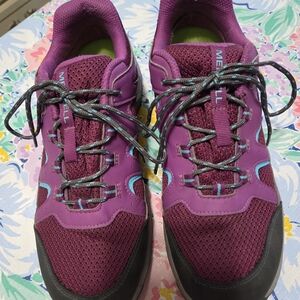 Merrell Women's Purple and Teal Athletic Shoes Size 7